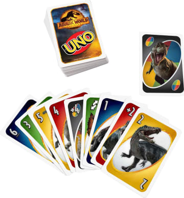 Mattel Games Juego de cartas UNO Jurassic World 3 - Image 5 of 6