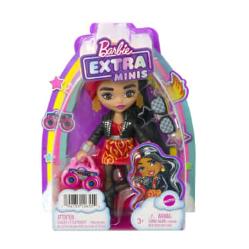 Barbie Doll, Barbie Extra Minis Doll with Moto Jacket, Kids Toys - Image 6 of 7