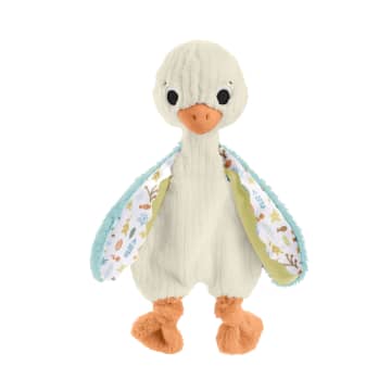 Fisher Price Snuggle Up Goose Baby Sensory Toy, Plush Toy With Jingles For Newborns