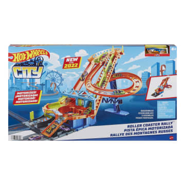 Hot Wheels City Montaña rusa motorizada - Imagen 6 de 6