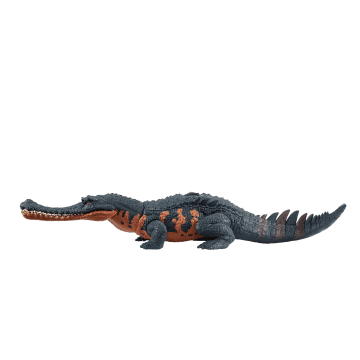 Jurassic World Wild Roar Gryposuchus Dinosaur Action Figure Toy With Attack & Sound