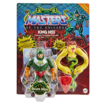 Masters Of The Universe Origins King Hiss Figura De Acción De Lujo - Imagen 6 de 6