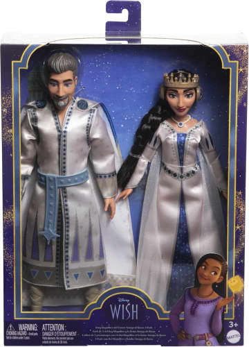 Disney Wish El Poder De Los Deseos, Rey Magnífico Y Reina Amaya - Image 6 of 6