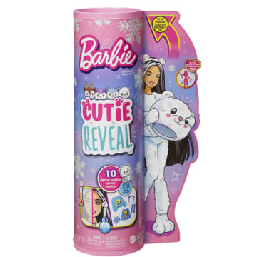 Barbie Cutie Reveal Magia D'Inverno Bambole Con Costume Da Animale Di Peluche - Image 12 of 15