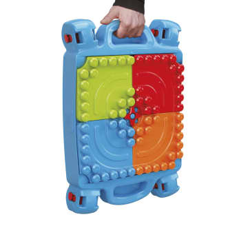 Mega Bloks® Stolik z klockami „Buduj i ucz się“ (Niebieski)