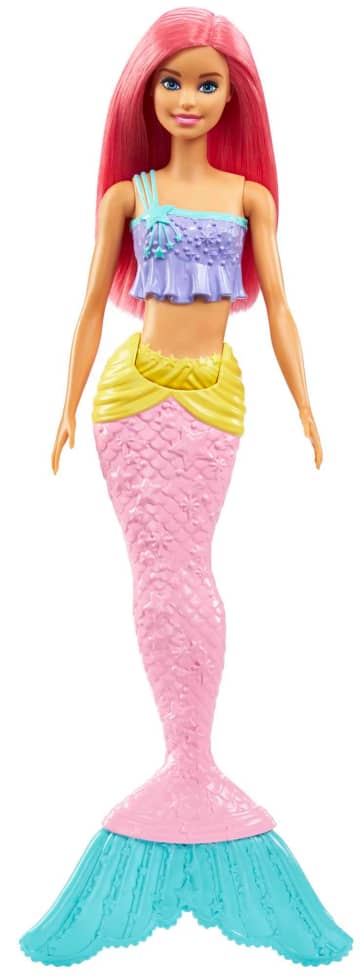 Barbie Sirena Capelli Corallo