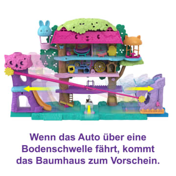Polly Pocket Pollyville Tierparty Baumhaus Spielset