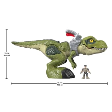 Tiranosaurio Megamandíbula de Jurassic World de Imaginext