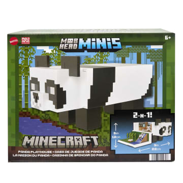 Minecraft Mob Hoofd Mini's Panda Speelhuis Speelset - Image 6 of 6
