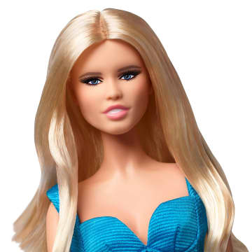 Claudia Schiffer Barbie-Puppe In Versace