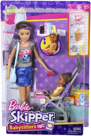 Barbie „Skipper Babysitters Inc.“ Puppen Und Kinderwagen Spielset - Bild 6 von 6