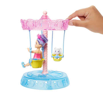 Chelsea Barbie Dolls with Fairytale Playset, Treehouse and Carousel - Image 2 of 6