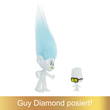 Trolls 3 Gemeinsam Stark Kleine Guy Diamond Puppe - Bild 3 von 6