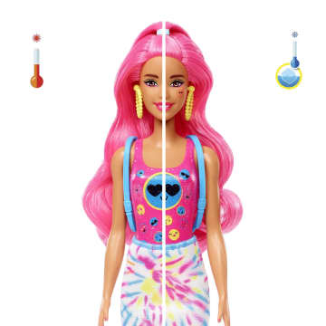 Barbie® Color Reveal™ - Renk Değiştiren Sürpriz Barbie® Neon Saçlı Bebekler - Image 3 of 5