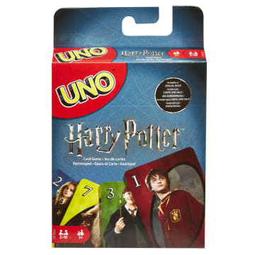 Mattel Games - Uno Harry Potter - Jeu De Cartes Famille - 7 Ans Et +