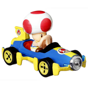 Personaggi Di Mario Kart E Kart Hot Wheels In Metallo Pressofuso In Scala 1:64