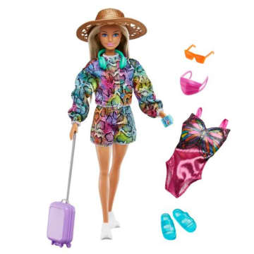 Barbie Holiday Fun Puppe Mit Accessoires