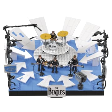 Conjunto De Construcción De The Beatles De Mega Con Luces (671 Piezas) Para Coleccionistas