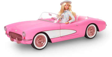 Barbie The Movie - Corvette, macchinina cabrio vintage da collezione rosa - Image 2 of 6