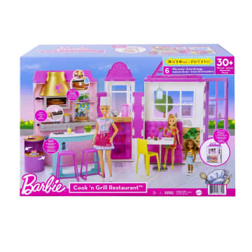 Barbie Cook 'n Grill Restaurant Conjunto de juego