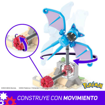 Mega Construx Pokémon Vuelo En El Desierto De Zubat - Image 4 of 7