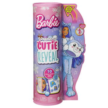 Barbie Cutie Reveal Magia D'Inverno Bambole Con Costume Da Animale Di Peluche - Image 13 of 15