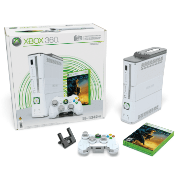 Mega Consola De Videojuegos De Bloques De Construcción Xbox 360