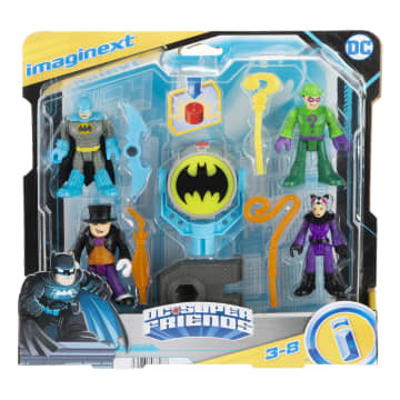 Imaginext Dc Super Friends Bat-Tech Bat-Segnale Multipack