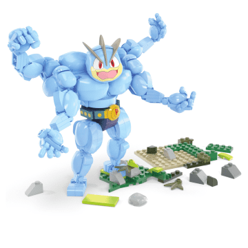 Mega Pokémon Machamp, Bouwspeelgoed (399 Onderdelen) Met 1 Beweegbare Figuur, Voor Kinderen - Image 2 of 6