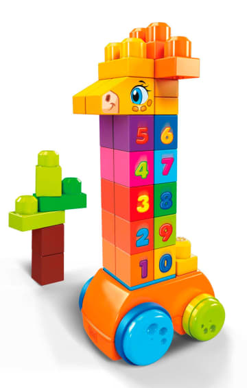 Mega Bloks Count & Bounce Giraffe - Image 1 of 6