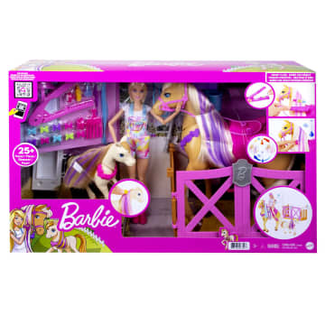 Barbie – Coffret Toilettage des Chevaux