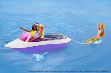 Barbie Mermaid Power Dolls & Boat Playset, Toy for 3 Year Olds & Up - Image 2 of 6