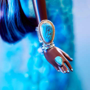 Poupée Barbie Collection Pierres Précieuses Turquoise