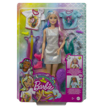 Barbie Peinados Fantasía Rubia