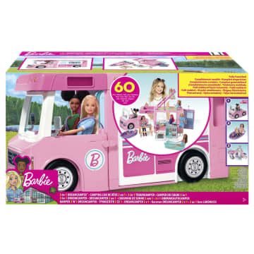Barbie 3-In-1 Super Abenteuer-Camper Mit Zubehör