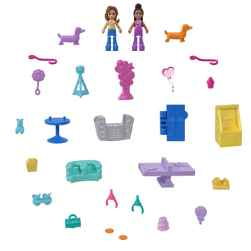 Polly Pocket Puppen Hündchenparty Spielset - Bild 4 von 6