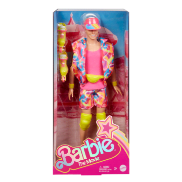 Barbie The Movie Ken Verzamelpop, In Inlineskate-Outfit
