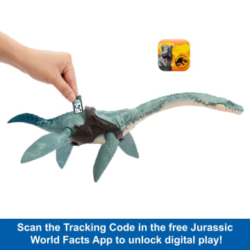 JURASSIC WORLD GIGANTIC TRACKERS Elasmosaurus - Image 5 of 6