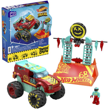 MEGA Hot Wheels Monster Trucks Demo Derby Ekstremalna sztuczka Zestaw