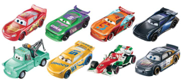 Disney Pixar Cars Renk Değiştiren Araba Serisi, Rengi Değişen Araçlar