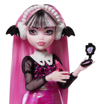 Monster High Pop, Draculaura, Skulltimate Secrets: Fearidescent Serie - Imagen 3 de 6