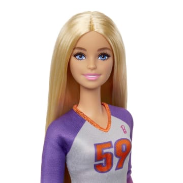 Barbie - Poupée Joueuse De Volleyball - Poupée Mannequin - 3 Ans Et +
