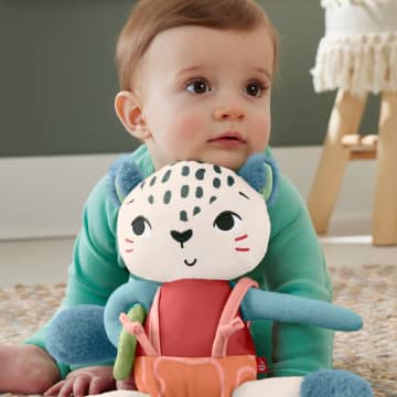 Fisher-Price Sustainapals Peluche Leopardo De Las Nieves - Imagen 4 de 6