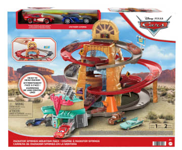 Disney and Pixar Cars Radiator Springs Mountain Race Playset