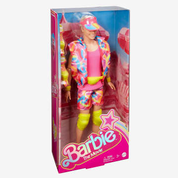 Barbie Le Film Poupée Ken Du Film Poupée Ken De Collection Portant Une Tenue De Patinage Rétro Et Des Rollers - Imagen 16 de 17