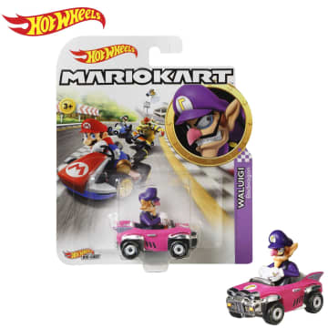 Personaggi Di Mario Kart E Kart Hot Wheels In Metallo Pressofuso In Scala 1:64 - Image 7 of 10