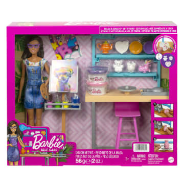 Barbie® Pracownia artystyczna Zestaw + lalka