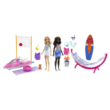 Barbie Conjunto Deportes De Playa - Imagen 1 de 6