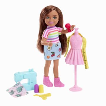 Barbie Toys, Chelsea Doll and Accessories, Can Be Career-Themed Small Dolls - Image 11 of 11