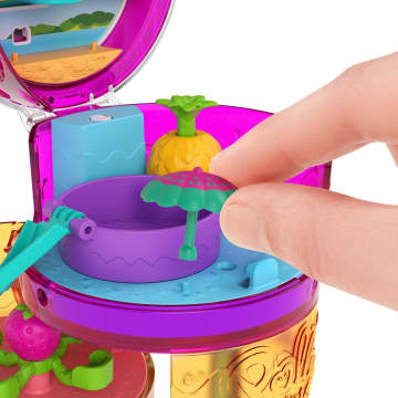 Polly Pocket Ausklappspaß-Schatulle Fruchtsmoothie - Bild 2 von 6